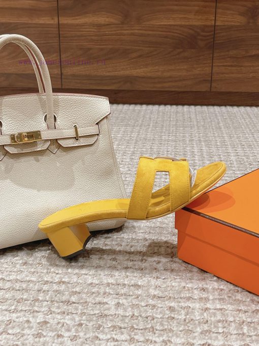 Hermes H Slippers Oran Sandals Collection - Fashionable and Versatile, Super Comfortable, Evl3igu571 - Image 7