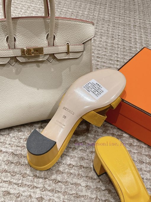 Hermes H Slippers Oran Sandals Collection - Fashionable and Versatile, Super Comfortable, Evl3igu571 - Image 10