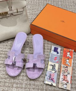 Hermes H Slippers Oran Sandals Collection - Fashionable and Versatile, Super Comfortable, Eve75k0bwq