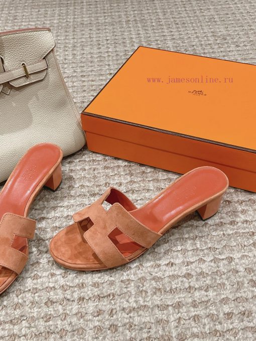 Hermes H Slippers Oran Sandals Collection - Fashionable and Versatile, Super Comfortable, Evab0409ox - Image 3