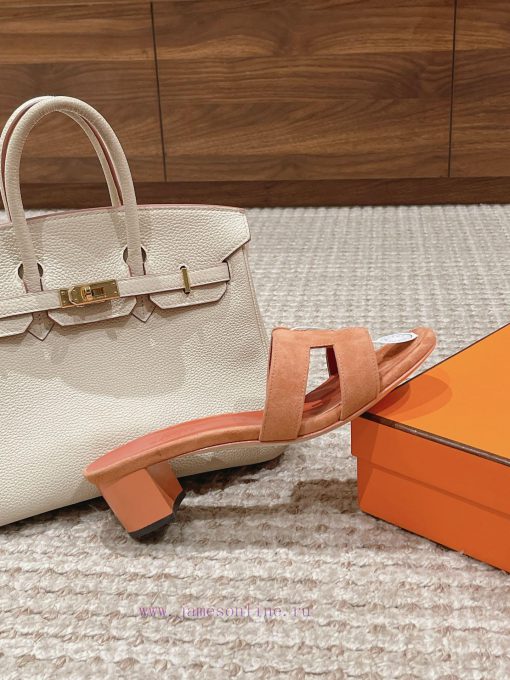 Hermes H Slippers Oran Sandals Collection - Fashionable and Versatile, Super Comfortable, Evab0409ox - Image 7
