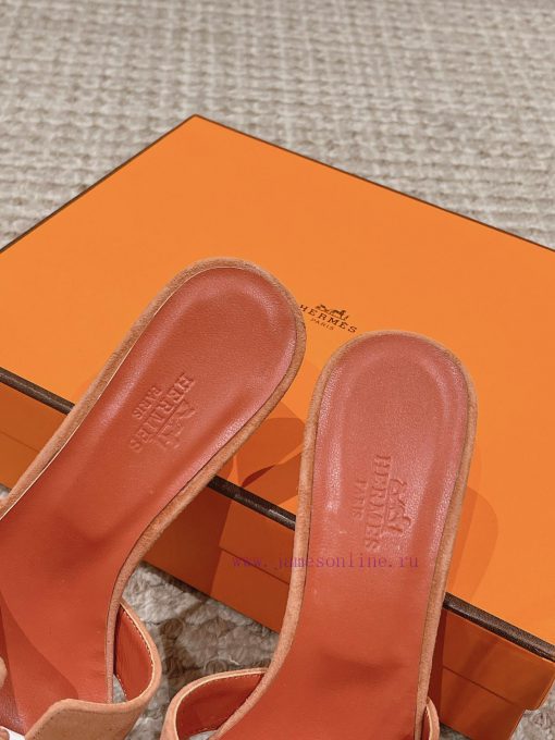 Hermes H Slippers Oran Sandals Collection - Fashionable and Versatile, Super Comfortable, Evab0409ox - Image 8