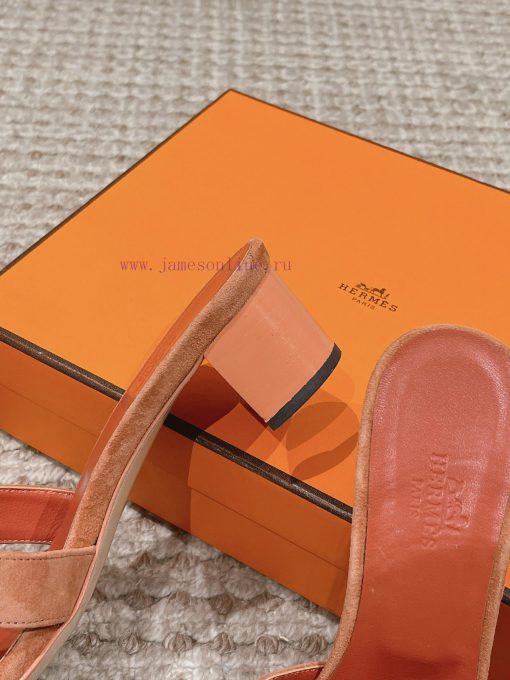 Hermes H Slippers Oran Sandals Collection - Fashionable and Versatile, Super Comfortable, Evab0409ox - Image 9