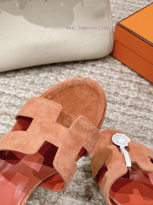 Hermes H Slippers Oran Sandals Collection - Fashionable and Versatile, Super Comfortable, Evab0409ox - Image 10