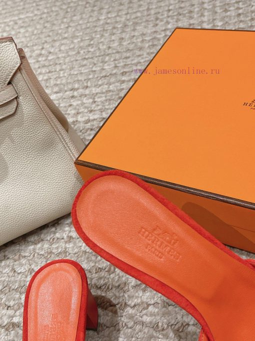 Hermes H Slippers Oran Sandals Collection - Fashionable and Versatile, Super Comfortable, Ev1sjwbw3m - Image 8