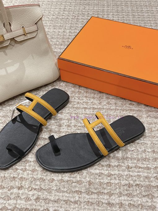 Hermes H Slippers Oran Sandals Collection - Fashionable and Versatile, Super Comfortable, Ev63jywk89 - Image 3