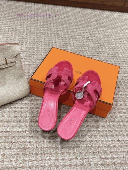 Hermes H Slippers Oran Sandals Collection - Fashionable and Versatile, Super Comfortable, Evf822a55a - Image 5
