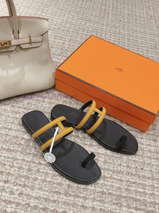 Hermes H Slippers Oran Sandals Collection - Fashionable and Versatile, Super Comfortable, Ev63jywk89 - Image 4