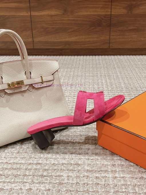 Hermes H Slippers Oran Sandals Collection - Fashionable and Versatile, Super Comfortable, Evf822a55a - Image 7