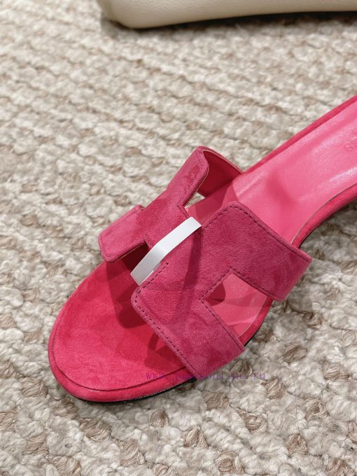 Hermes H Slippers Oran Sandals Collection - Fashionable and Versatile, Super Comfortable, Evf822a55a - Image 9