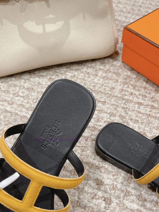 Hermes H Slippers Oran Sandals Collection - Fashionable and Versatile, Super Comfortable, Ev63jywk89 - Image 8