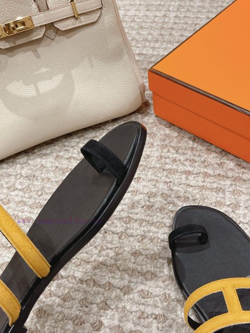 Hermes H Slippers Oran Sandals Collection - Fashionable and Versatile, Super Comfortable, Ev63jywk89 - Image 9