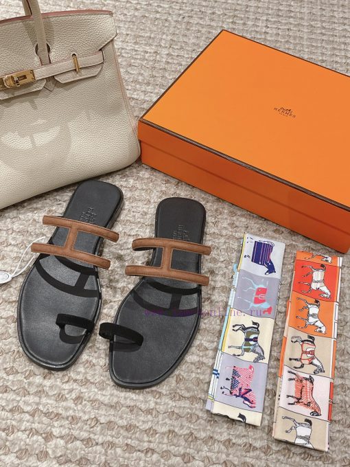 Hermes H Slippers Oran Sandals Collection - Fashionable and Versatile, Super Comfortable, Evtkhymwp9