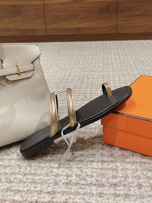 Hermes H Slippers Oran Sandals Collection - Fashionable and Versatile, Super Comfortable, Evtrzhl364 - Image 7