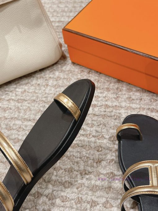 Hermes H Slippers Oran Sandals Collection - Fashionable and Versatile, Super Comfortable, Evtrzhl364 - Image 9