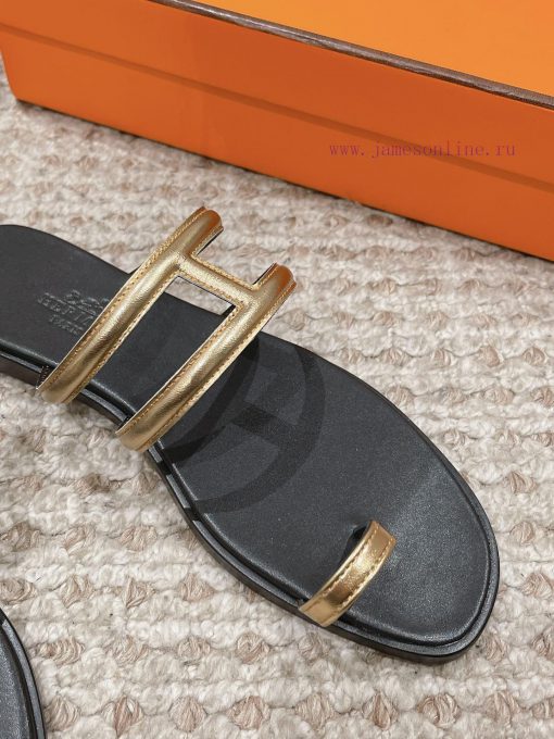 Hermes H Slippers Oran Sandals Collection - Fashionable and Versatile, Super Comfortable, Evtrzhl364 - Image 10