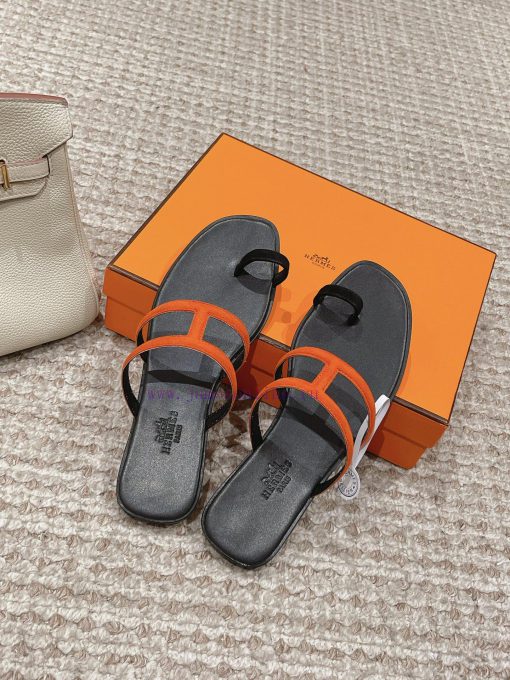 Hermes H Slippers Oran Sandals Collection - Fashionable and Versatile, Super Comfortable, Evm8eyf0bo - Image 5
