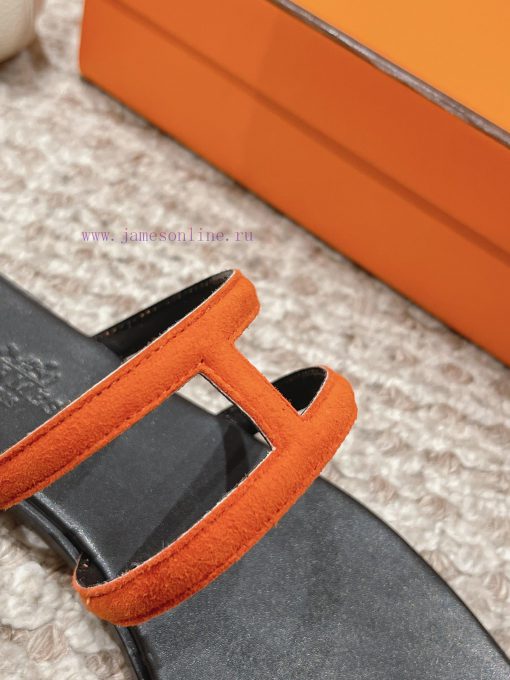Hermes H Slippers Oran Sandals Collection - Fashionable and Versatile, Super Comfortable, Evm8eyf0bo - Image 9