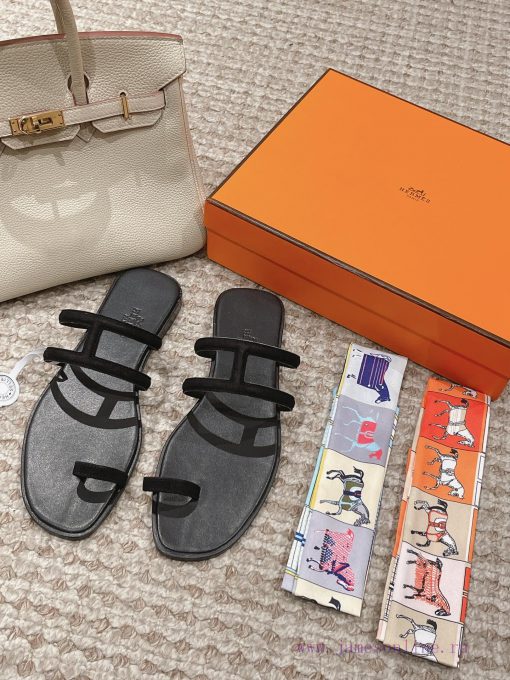 Hermes H Slippers Oran Sandals Collection - Fashionable and Versatile, Super Comfortable, Evr5zsjnyt