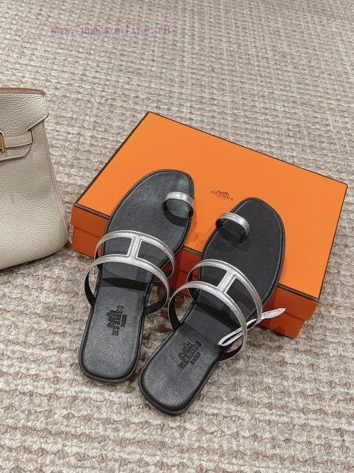 Hermes H Slippers Oran Sandals Collection - Fashionable and Versatile, Super Comfortable, Evbkvytroj - Image 5