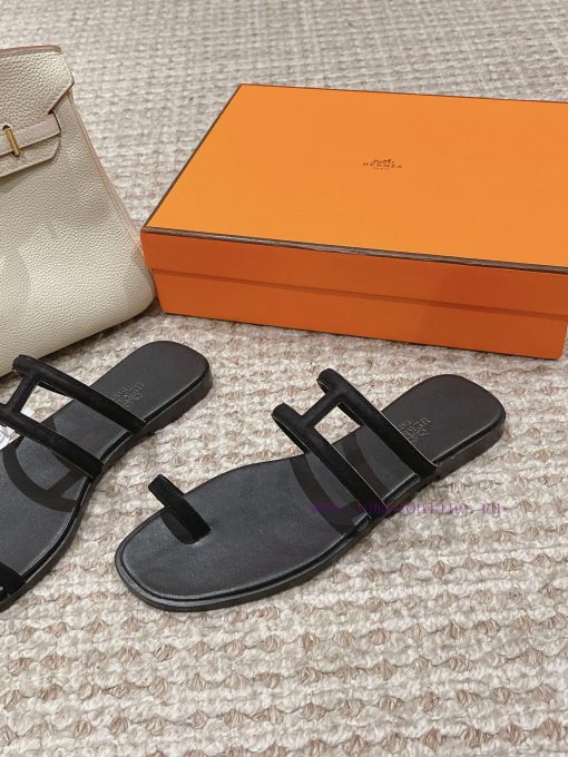 Hermes H Slippers Oran Sandals Collection - Fashionable and Versatile, Super Comfortable, Evr5zsjnyt - Image 3