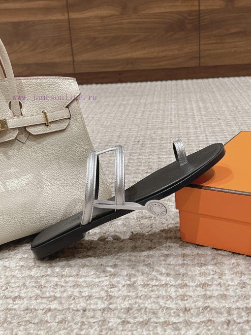 Hermes H Slippers Oran Sandals Collection - Fashionable and Versatile, Super Comfortable, Evbkvytroj - Image 7