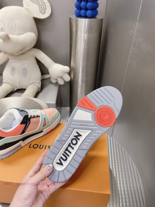 Couple style macaron series pure manual abrasion process 𝙇𝙑𝘁𝗿𝗮𝗶𝗻𝗲𝗿 low top sports shoes, cuspjrklg5q - Image 9