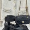Chanel | Chanel 24C New ProductBow tie high-heeled sandals seriesThe shoe upper is made of il0ju7fo3
