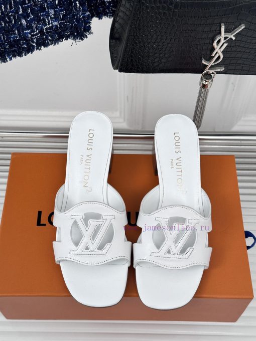 L * V donkey brand classic explosive hollow out designThick heeled slippersThe fabric is madizjg4f3p - Image 5