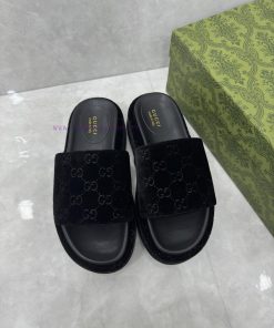 New women's thick soled slippers and sandals for spring and summerThe GG logo was first usedv09q6juv