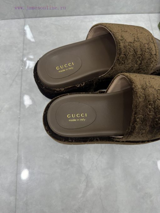 New women's thick soled slippers and sandals for spring and summerThe GG logo was first usedb8y2hkv3 - Image 8