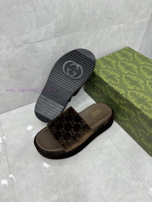 New women's thick soled slippers and sandals for spring and summerThe GG logo was first usedb8y2hkv3 - Image 10