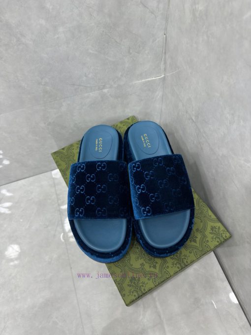 New women's thick soled slippers and sandals for spring and summerThe GG logo was first usedmhh67p3z - Image 3