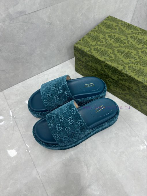 New women's thick soled slippers and sandals for spring and summerThe GG logo was first usedbj1nikvi - Image 4