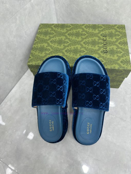 New women's thick soled slippers and sandals for spring and summerThe GG logo was first usedmhh67p3z - Image 4