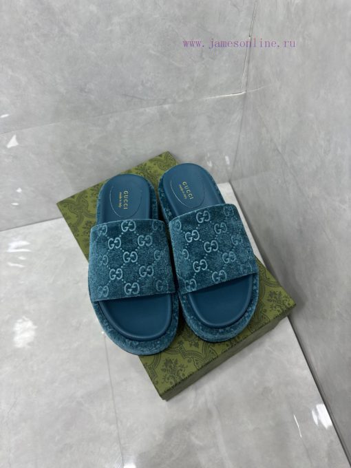 New women's thick soled slippers and sandals for spring and summerThe GG logo was first usedbj1nikvi - Image 5