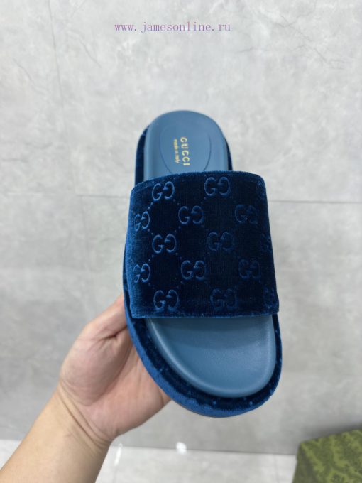 New women's thick soled slippers and sandals for spring and summerThe GG logo was first usedmhh67p3z - Image 8