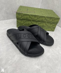 ️Gucci official website unisex woven rubber slippers sandalsThe mixed style continues to enr9qlyppvk