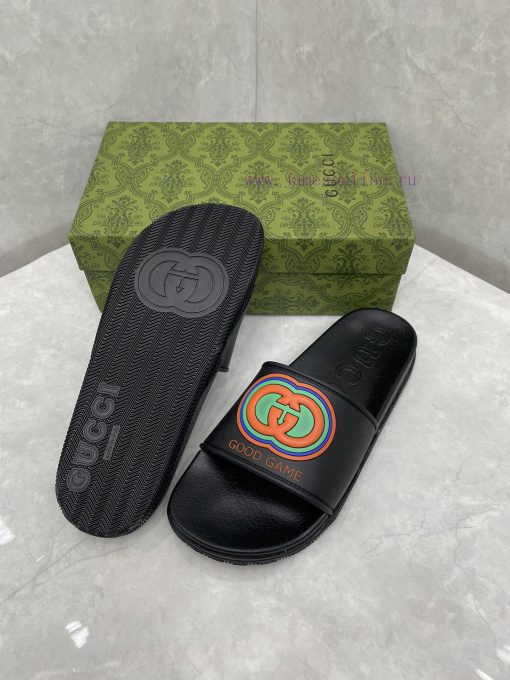 ️Gucci official website men's and women's good game slippers sandalsIn this edition series, pns4ru3c - Image 9