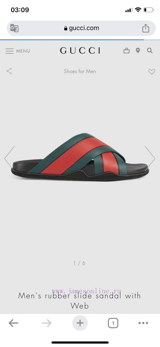 ️Gucci official website unisex woven rubber slippers sandalsThe mixed style continues to enrm369x5cu - Image 10