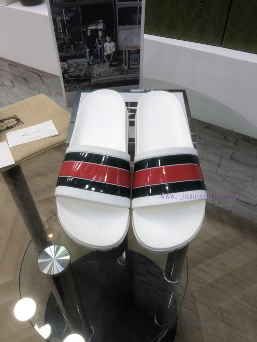 Spring and summer new casual rubber slippers, decorated with striped ribbon slippers for botu00xso4t - Image 5