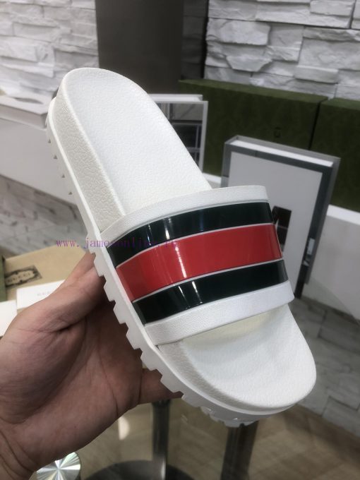 Spring and summer new casual rubber slippers, decorated with striped ribbon slippers for botu00xso4t - Image 8