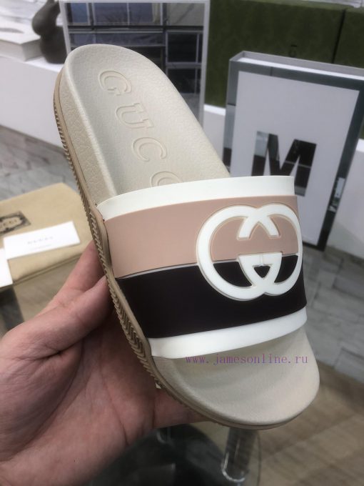 New GG men's and women's slippers, original 1.1 custom-made, super beautiful quality, classicafgflb7 - Image 3