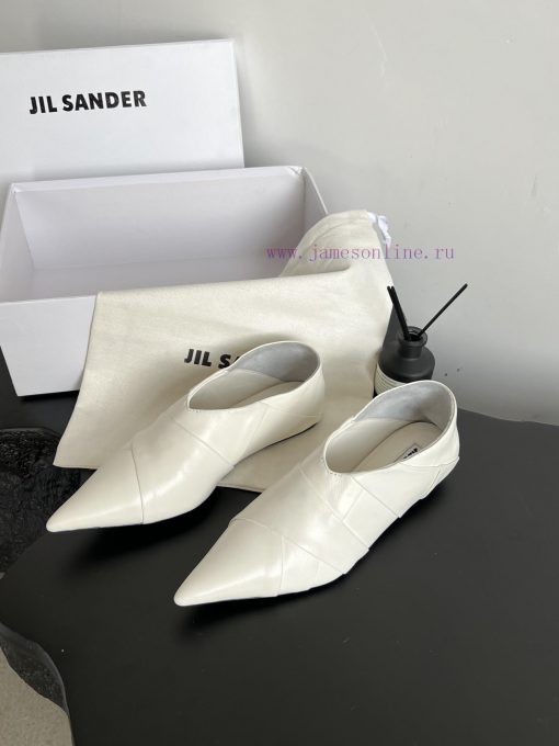 𝙅𝙞𝙡 𝙎𝙖𝙣𝙙𝙚𝙧 SNGG Introduction | Simple Splicing Double Wear Single ShoesElegant to the bone, n7i4daxg - Image 4