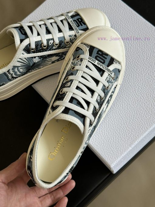 Insert 24 new colors in three colorsDior 24 Early Spring Red soled Embroidered SneakersThe t77iqc3ty - Image 9