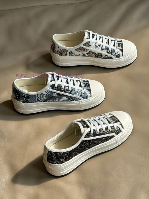 Insert 24 new colors in three colorsDior 24 Early Spring Red soled Embroidered SneakersThe t77iqc3ty - Image 10