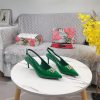 New Top DG2023 official website synchronized new hollowed out DG buckle high-heeled sandalsPjcnr45po