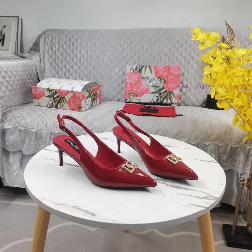 New Top DG2023 official website synchronized new hollowed out DG buckle high-heeled sandalsPyiuizu6t - Image 2