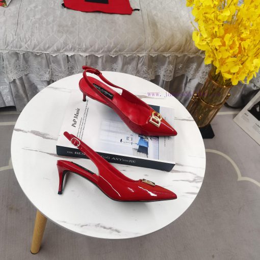 New Top DG2023 official website synchronized new hollowed out DG buckle high-heeled sandalsPyiuizu6t - Image 5