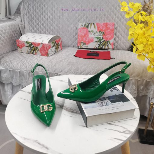 New Top DG2023 official website synchronized new hollowed out DG buckle high-heeled sandalsPjcnr45po - Image 6
